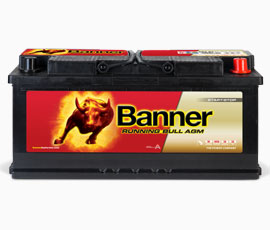 Running Bull AGM 105 AH